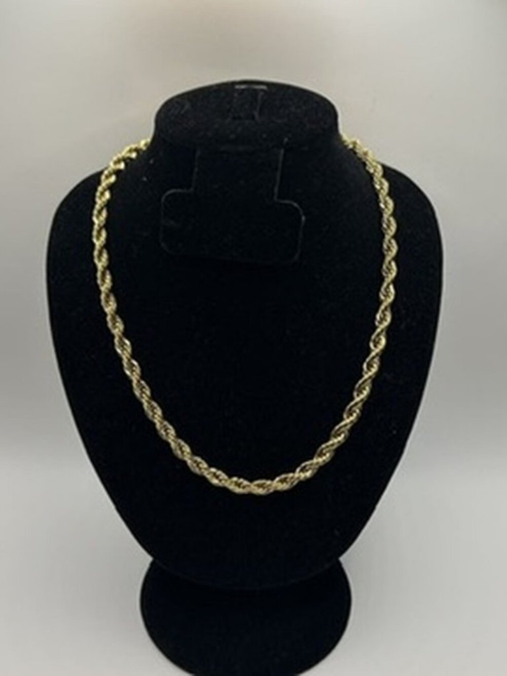 Real Gold Rope Chain 6mm 22 Inch Mens Plated Miami Hip Hop Solid Statement Bold